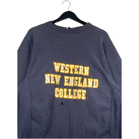 Vintage Western New England College Crewneck Large - Picture 2 of 7